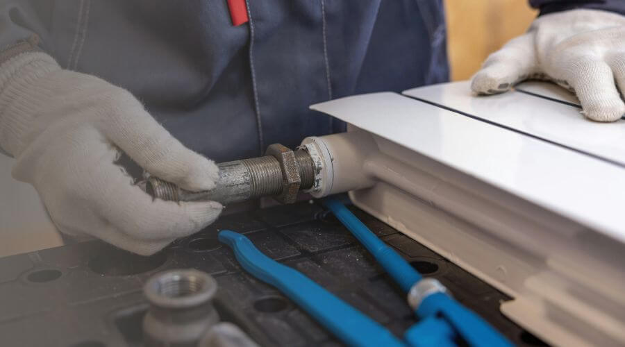 Professional water heater repair services in Simpson, KS